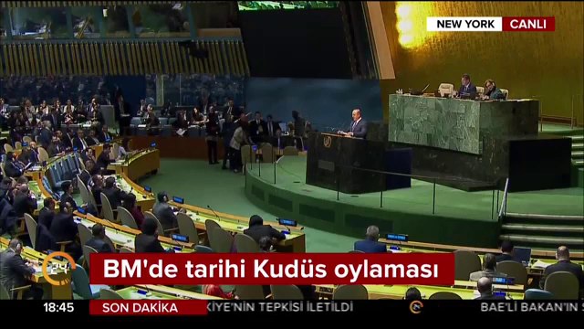 BM'de tarihi Kudüs oylaması