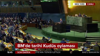 BM'de tarihi Kudüs oylaması