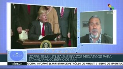 Jofré: Gob. de Trump se ha empeñado en seguir agrediendo a Irán