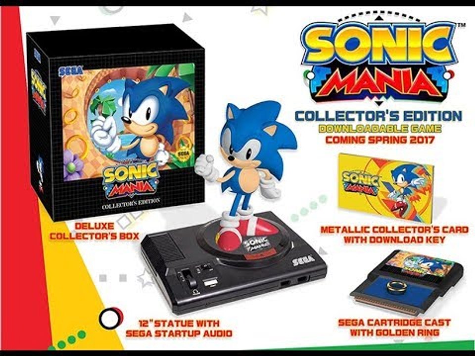 Unboxing de L'EDITION COLLECTOR DE SONIC MANIA