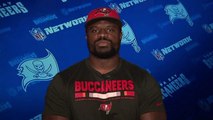 Clinton McDonald talks Walter Payton Award, Gerald McCoy, Chris Baker