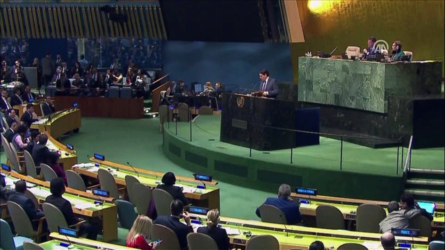 BMGK Kudüs özel oturumu - İsrail'in BM Daimi Temsilcisi Danon - NEW YORK