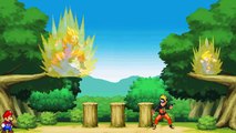 Goku & Naruto vs Sonic & Mario [Anime VS Video Games]