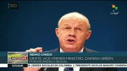 Dimite el viceprimer ministro británico por escándalo sexual