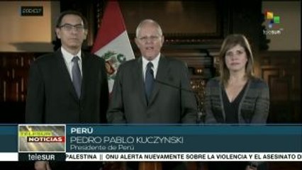 Perú: Kuczynski confirma que irá al Congreso para enfrentar vacancia