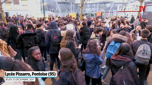 Blocus au lycée Pissaro contre le sexisme