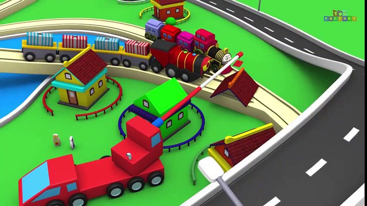 Cartoon for kids - Toy Train Cartoon for children -Train Videos for kids - Toy Factory Cartoon
