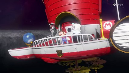 【マリオオデッセイ】オデッセイ号もキャプチャーできる！？気球の上に丸いところが！Part93