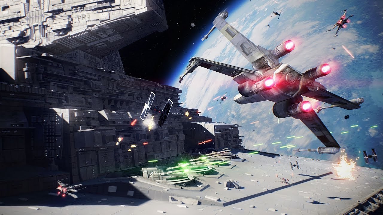 STAR WARS BATTLEFRONT II : le mode Combats Spatiaux !