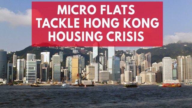 Hong Kong faces a housing crisis amid micro flat popularity
