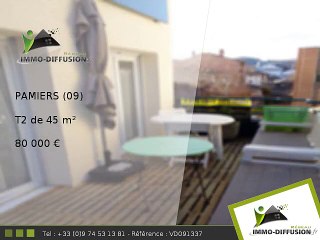 T2 A vendre Pamiers 45m2 - 80 000 Euros