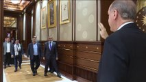 Cumhurbaşkanı Erdoğan, down sendromlu Muhammed et-Tavil'i kabul etti - ANKARA