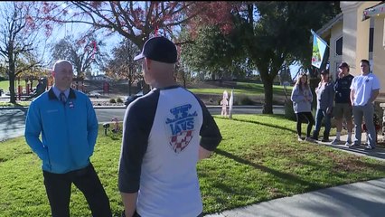 Some Firefighters Return from Southern California In Time for the Holidays