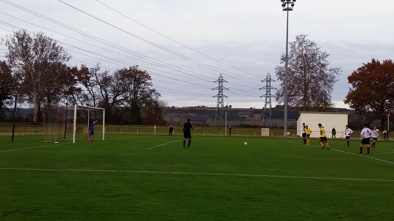 09-12-17 8e De Finale Coupe Tarn & Garonne U17 - Le Penalty d'Ilias