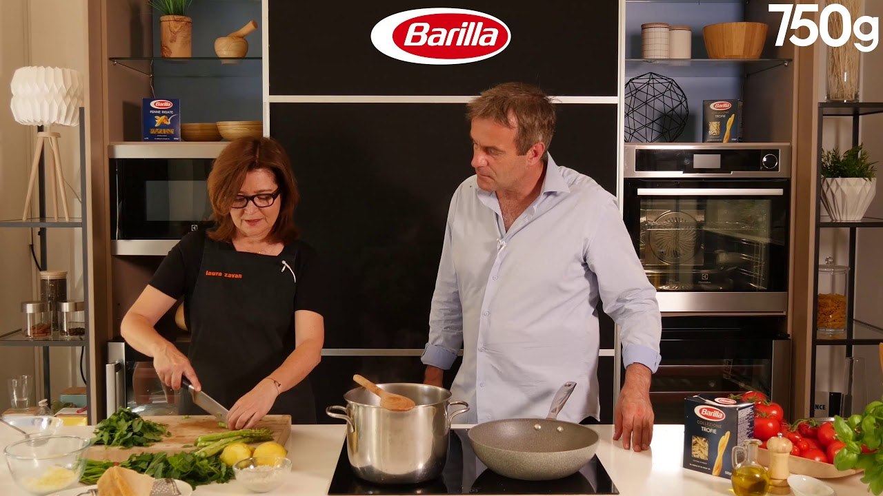 Trofie, asperges poélées herbes fraîches et parmesan - 750g