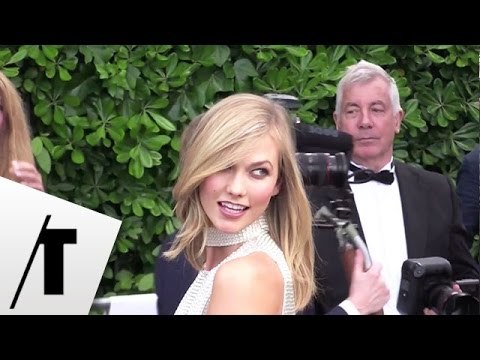 Cannes 2015 : Karlie Kloss - Gala amfAR