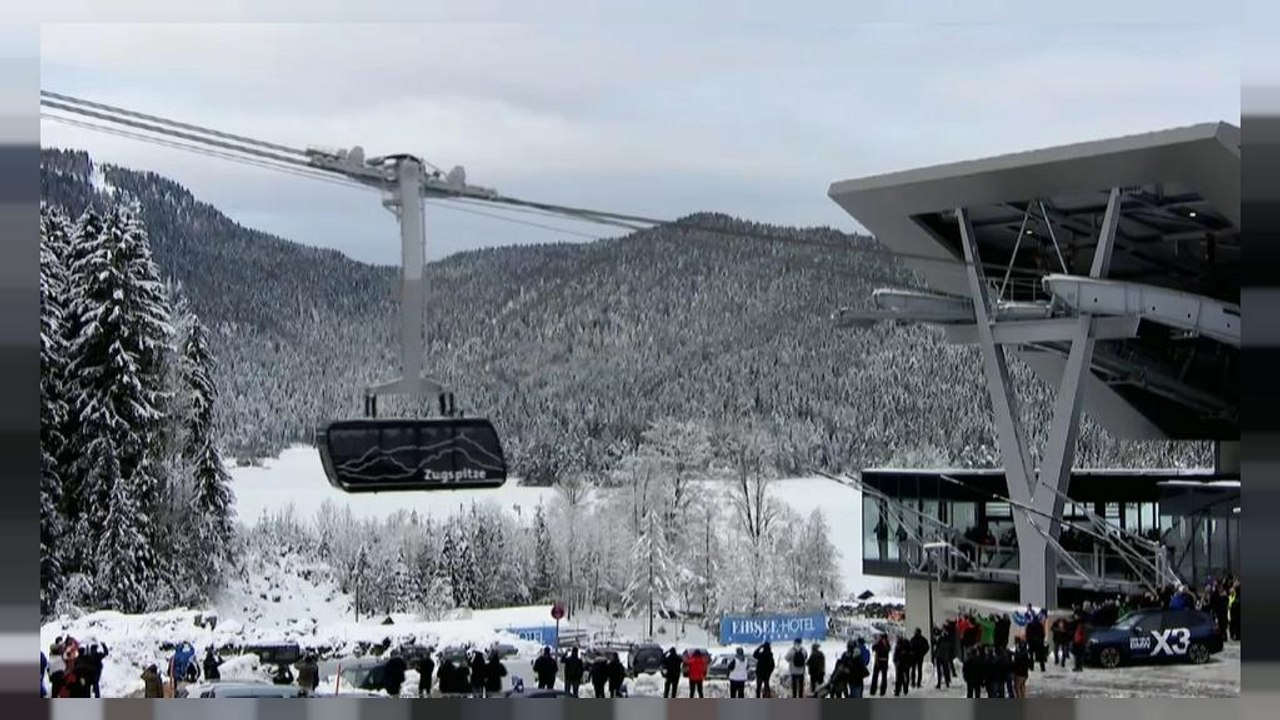 Dreifacher Weltrekord: Neue Seilbahn für die Zugspitze eröffnet