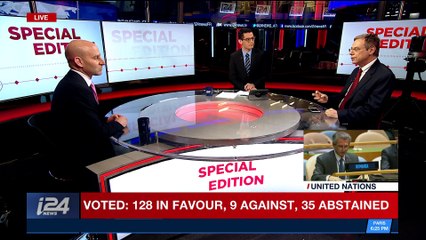 SPECIAL EDITION | UNGA votes 128-9 against Trump J'lem declaration | Thursday, December 21st 2017
