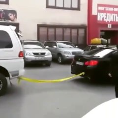 Quand tu te foirent complètement en tractant ta voiture