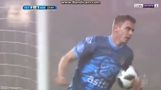 Goal T.Breukers  HD  Feyenoord 2 - 1 Heracles 21.12.2017 HD