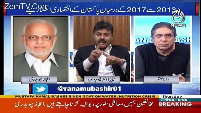 Aaj Rana Mubashir Kay Saath – 21st December 2017