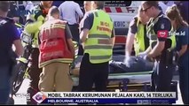 Mobil Tabrak Pejalan Kaki, 14 Orang Terluka