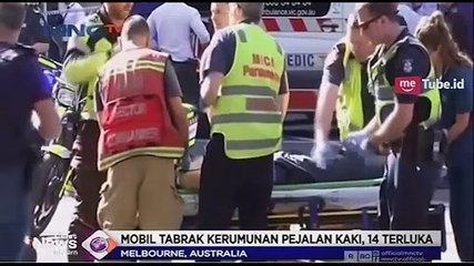 Download Video: Mobil Tabrak Pejalan Kaki, 14 Orang Terluka