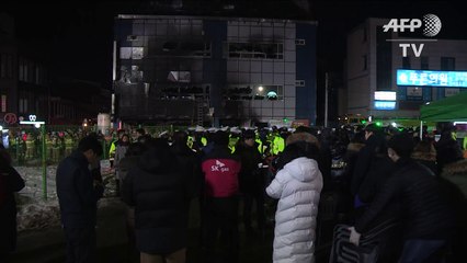 Al menos 29 muertos en incendio de sauna en Corea del Sur