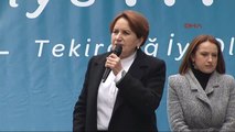 Tekirdağ - İyi Parti Genel Başkanı Tekirdağ'da Konuştu