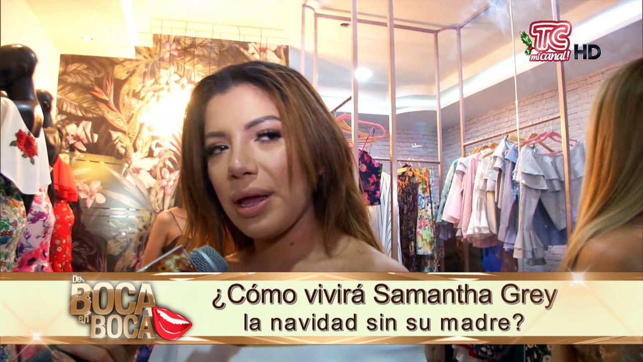 Samantha Grey pasará otra navidad sin su madre