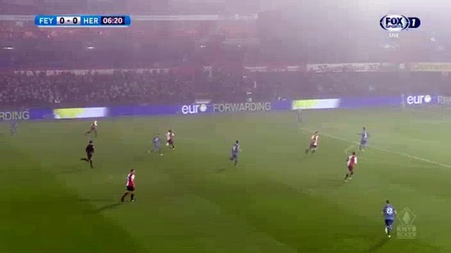 Steven Berghuis Goal HD - Feyenoord	1-0	Heracles 21.12.2017