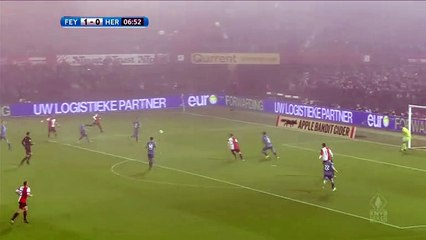 Steven Berghuis Goal HD - Feyenoord	1-0	Heracles 21.12.2017