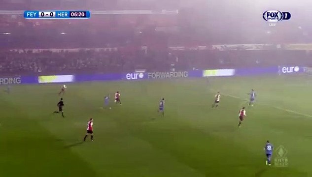 Steven Berghuis Goal HD - Feyenoord	1-0	Heracles 21.12.2017