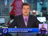 48 mil policías para seguridad en feriados de diciembre