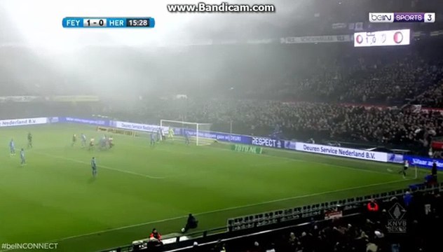 Goal S.van Beek Feyenoord 2 - 0 Heracles 21.12.2017 HD