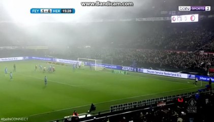 Goal S.van Beek Feyenoord 2 - 0 Heracles 21.12.2017 HD