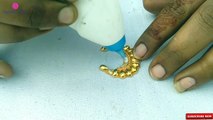 How To Make Designer Earrings // Chandbali Earrings // Paper Jewellery Making //Latest Jewelry //DIY