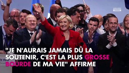 Franck de Lapersonne s’excuse d'avoir soutenu Marine Le Pen !