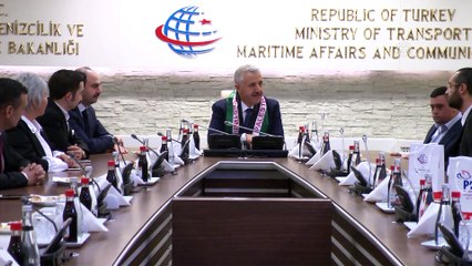 Bakan Arslan Filistinli Muhammed et-Tavil'i kabul etti - ANKARA