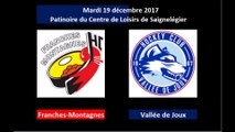 19.12.2017; HC Franches-Montagnes - HC Vallée de Joux (1ère ligue/Groupe Ouest)