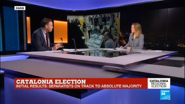 Catalonia election: Initial results show separatists on track for absolute majority