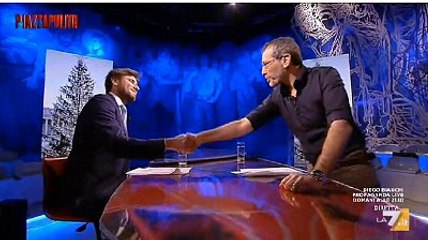 Alessandro Di Battista - Piazza pulita (21 12 2017)