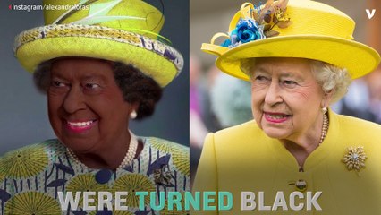 Artist Paints Celebrity Face Black And Creates Debate