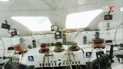 Quand François Gabart craque et fond en larmes après une panne en plein océan Indien