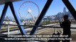 Greenpeace attempts to display banner on Hong Kong ferris wheel