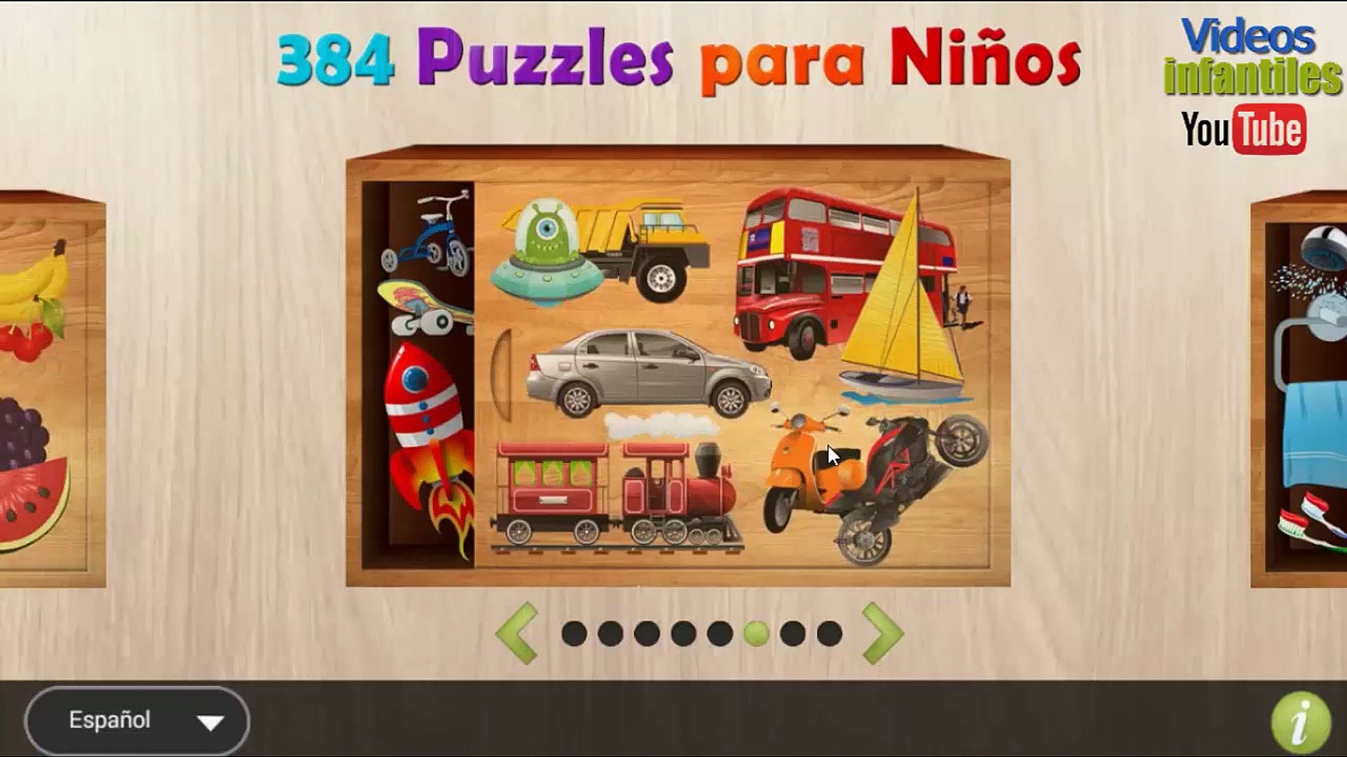 aprendiendo con los puzzles para niños, los vehiculos - Vídeo Dailymotion
