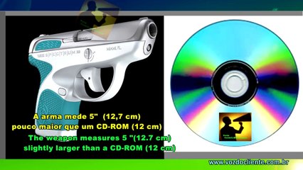 TAURUS's deadly weapon looks like a toy: it's small and colorful (Taurus Spectrum .380)
