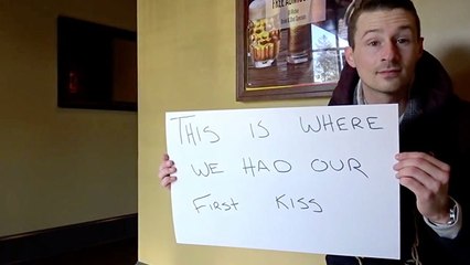 Man Retraces Love Story In Thoughtful Proposal Video