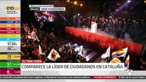 Arrimadas: Por primera vez en Cataluña ha ganado las elecciones un partido constitucionalista y ha sido Ciudadanos