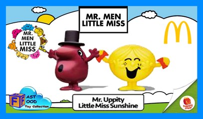 2017 Mr. Uppity & Little Miss Sunshine McDonald's Happy Meal Toys | fastfoodTOYcollection